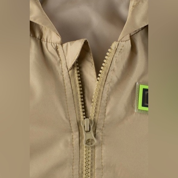 Kids Hooded Rain Jacket (Gray Blue) - Picture 2 of 3